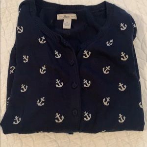Bass anchor cardigan